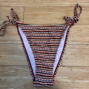 Xhilaration Multicolor Striped Bikini Bottom